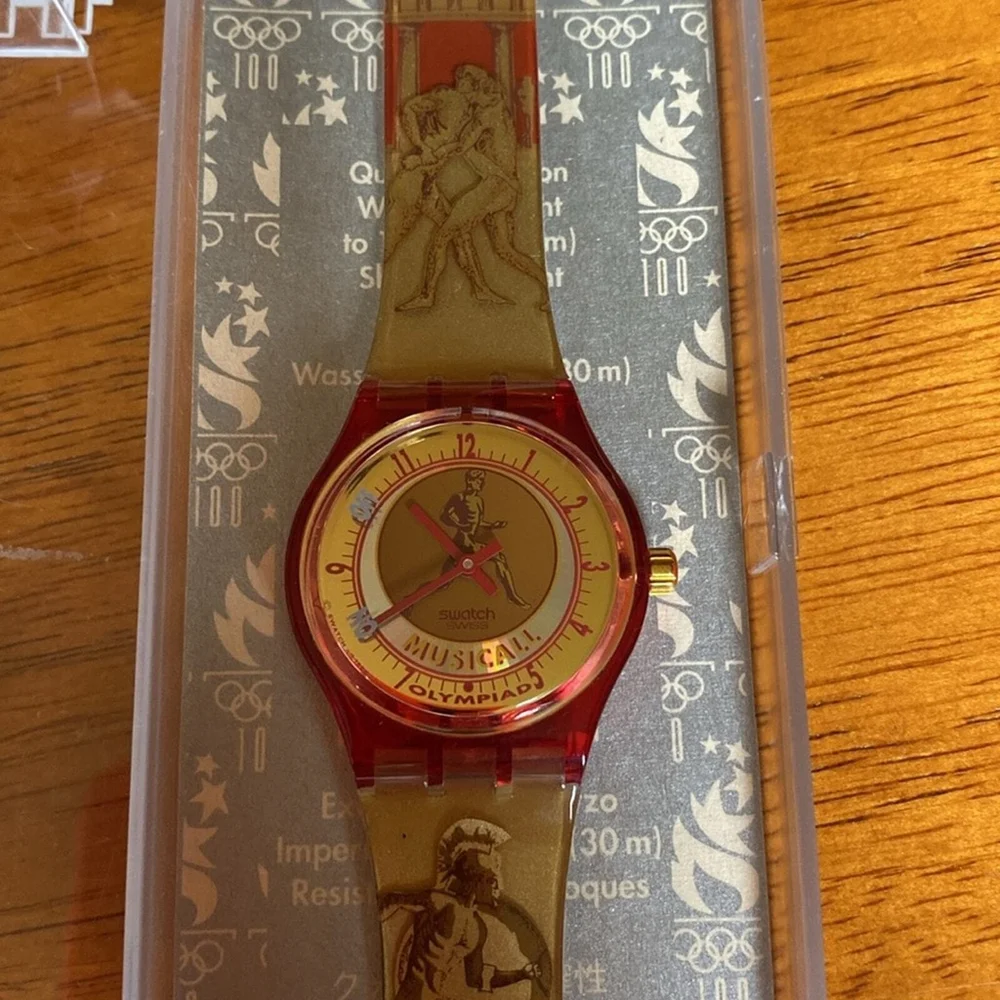 Olympic Swatch, 1996 Atlanta, original packaging